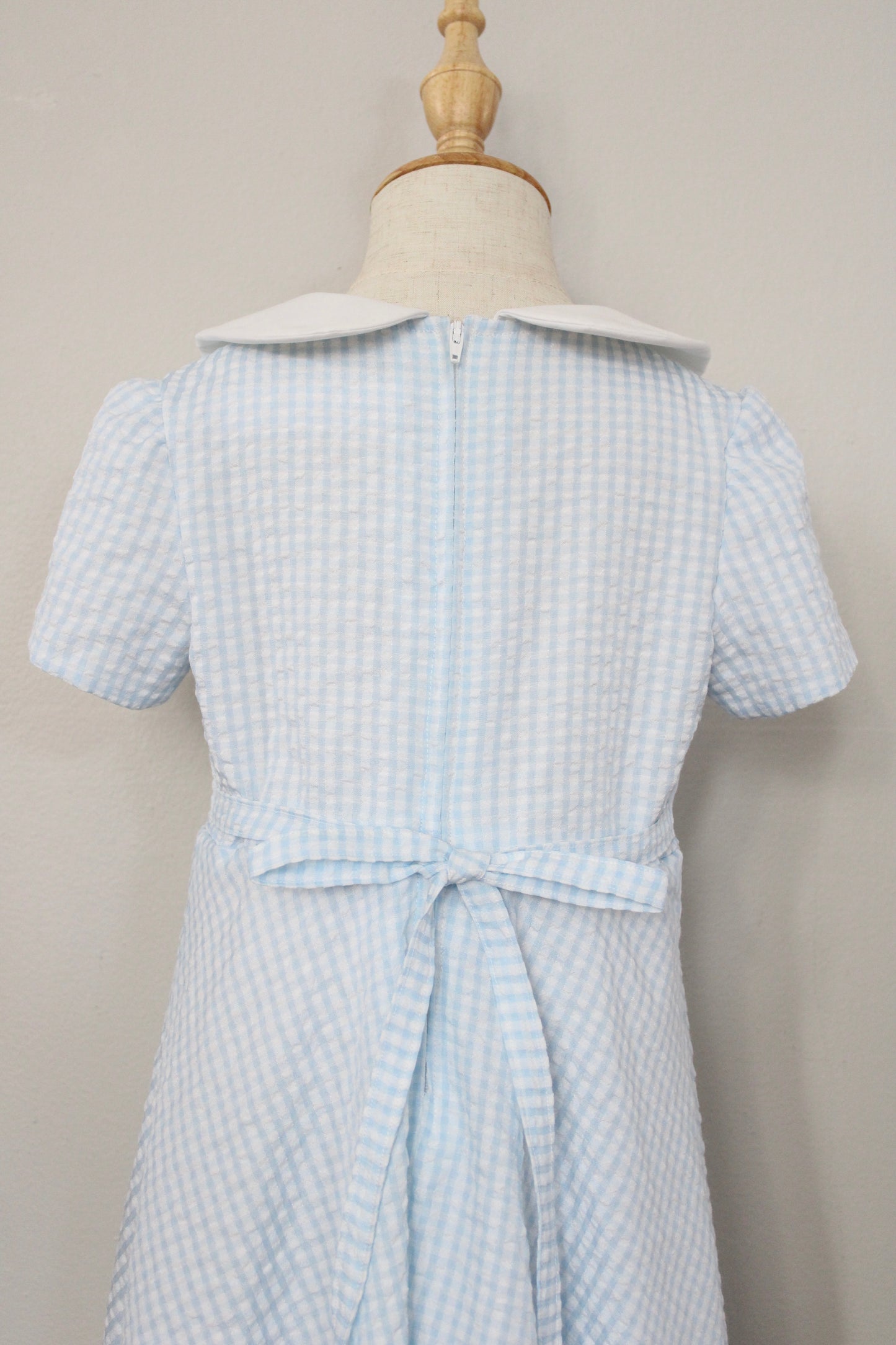 Etta Girls Seersucker Dress (Size 5T)
