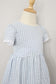 Kate Girls Cotton Seersucker Dress (Size 3)