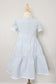 Kate Girls Cotton Seersucker Dress (Size 3)