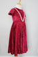 Ruby Velvet Girls Dress (size 6 & 8)