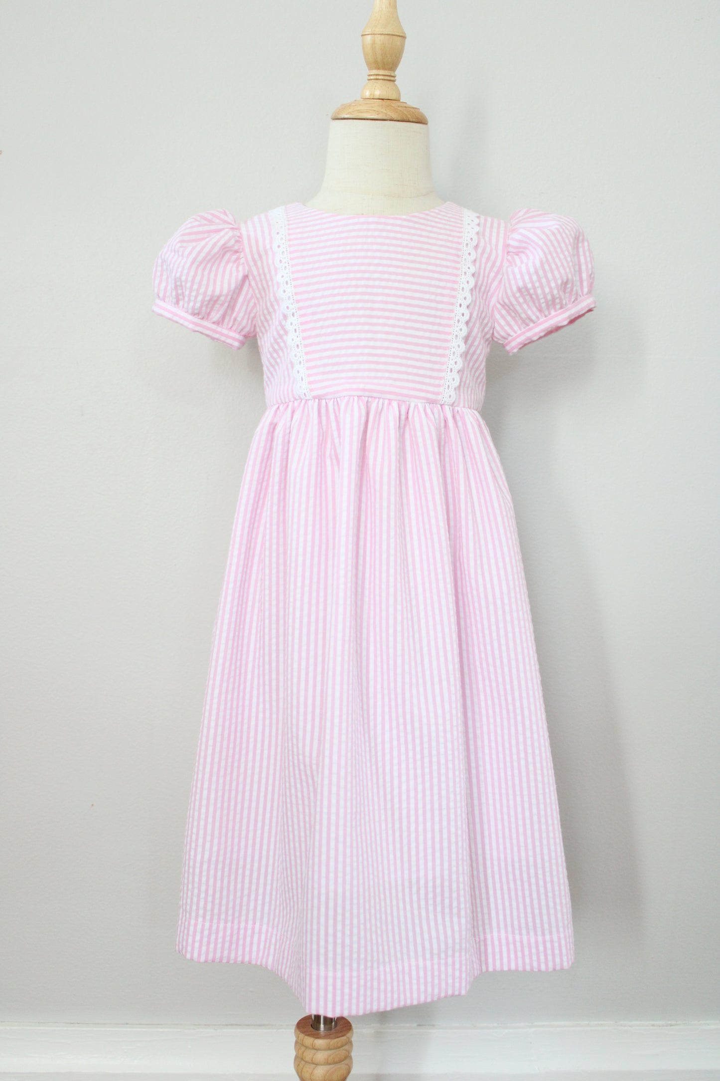 Becca Cotton Seersucker Girls Dress